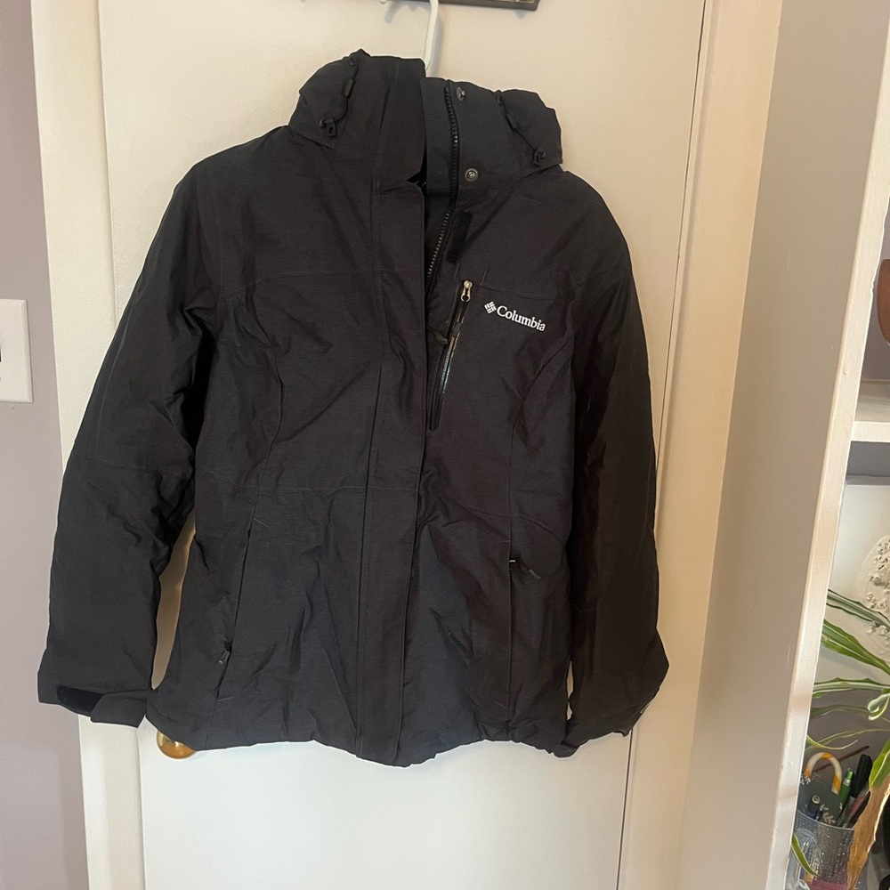 Columbia Woman Dark Grey Ski / Snow jacket